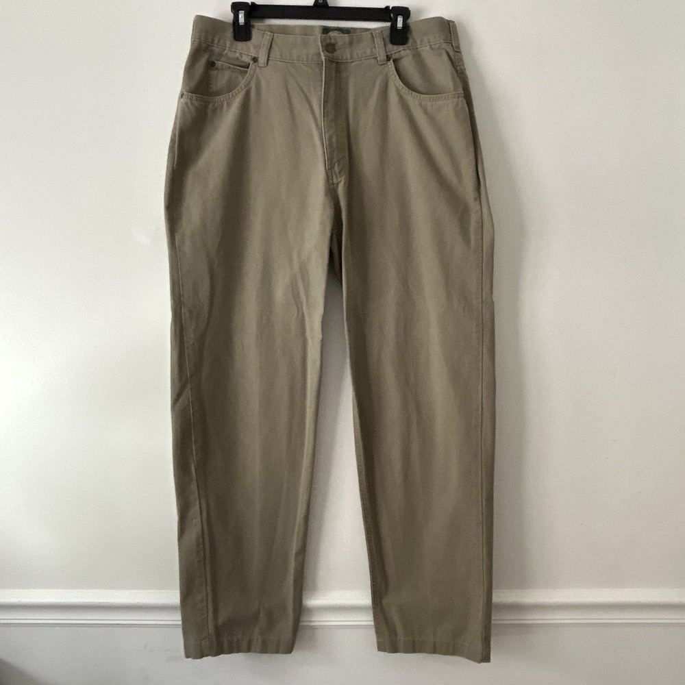 Cabelas Pants‎ Mens 36 Tan Brown Canvas Grunge Workwear Adult 36X31